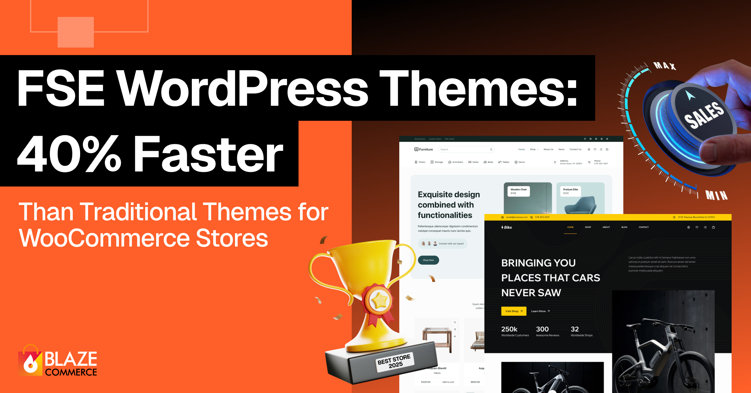 Increase sale with FSE Wordpress theme, 40% Faster